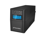 POWERWALKER UPS LINE-INTERACTIVE 850VA 2X 230V PL OUT, RJ11 IN/OUT, USB, LCD VI 850 SE LCD - 208707 - zdjęcie 3